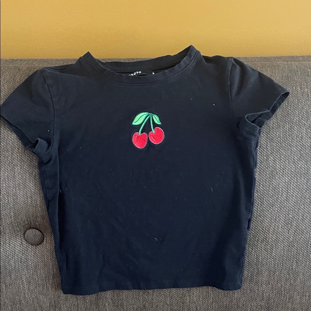Women’s Black Cherry Graphic Tee